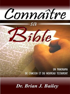 cover image of Connaître sa Bible